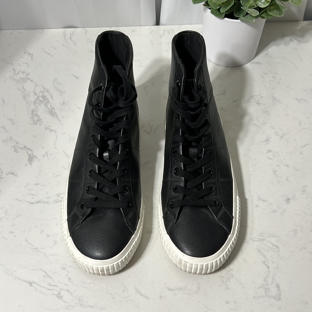 TED BAKER  women’s KIMYIL high top leather sneaker